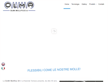 Tablet Screenshot of olmamollificio.com